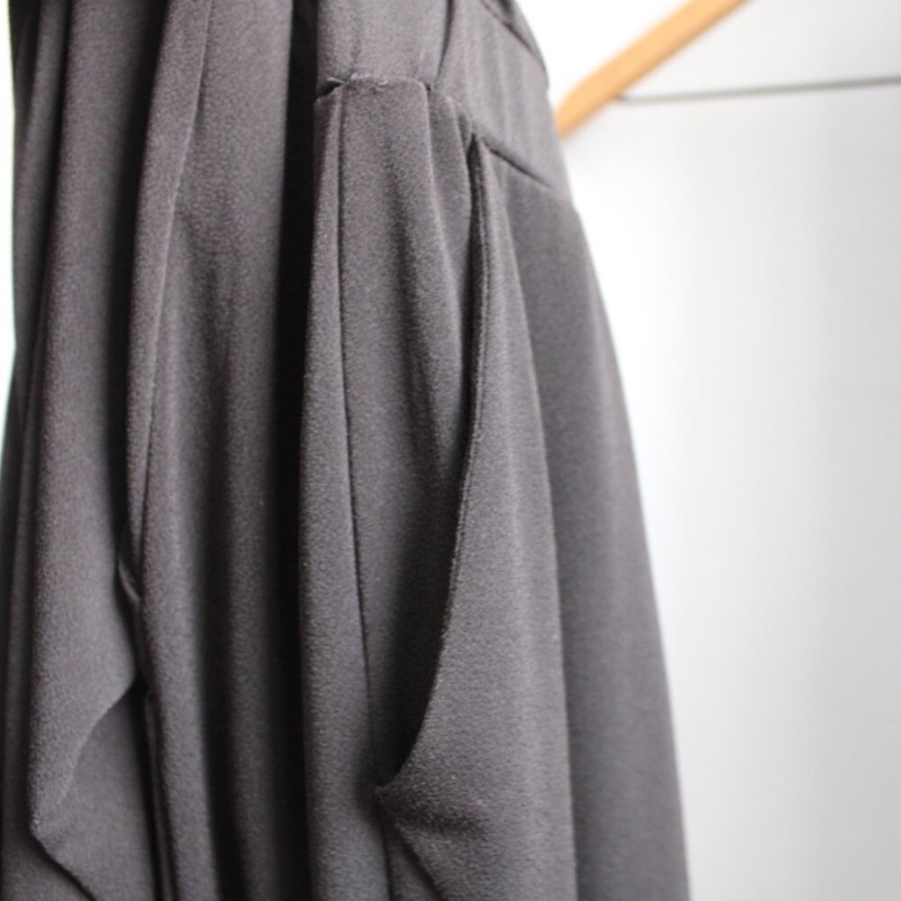 Michael Star Evereve Black Short Sleeve Off The Shoulder Jumpsuit Size Medium - Picture 7 of 7